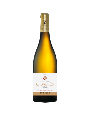 Domaine de Cibadiès Rolle West Side blanc - IGP Pays d'Oc